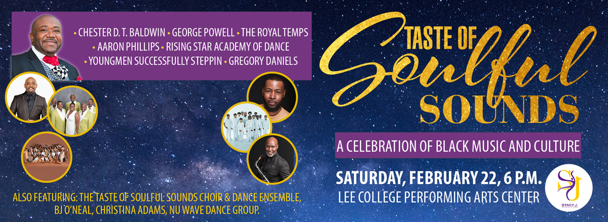 A Taste of Soulful Sounds, Sat., Feb. 22, PAC at 6 p.m.